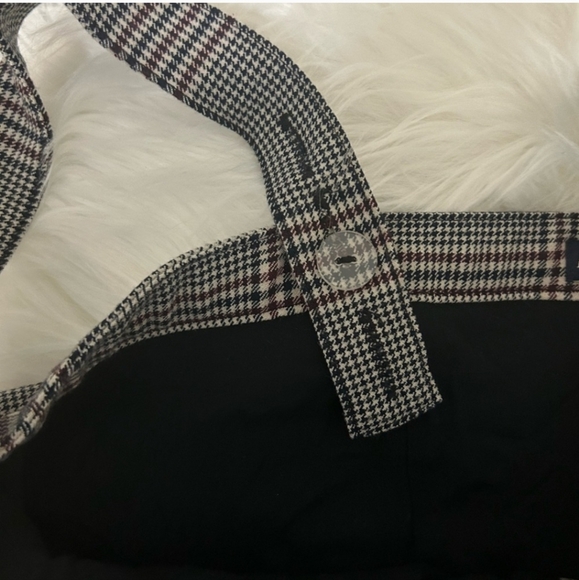 NWOT Abercrombie & Fitch Plaid Zipper Mini Dress - Picture 9 of 9